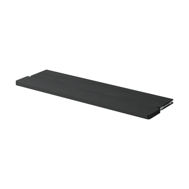 Étagère Gridlock Shelf W800 - Black stained Ash - Massproductions