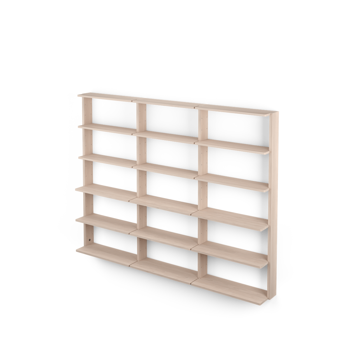 Massproductions Étagère murale Gridlock - T3-A9-A9 Natural Ash