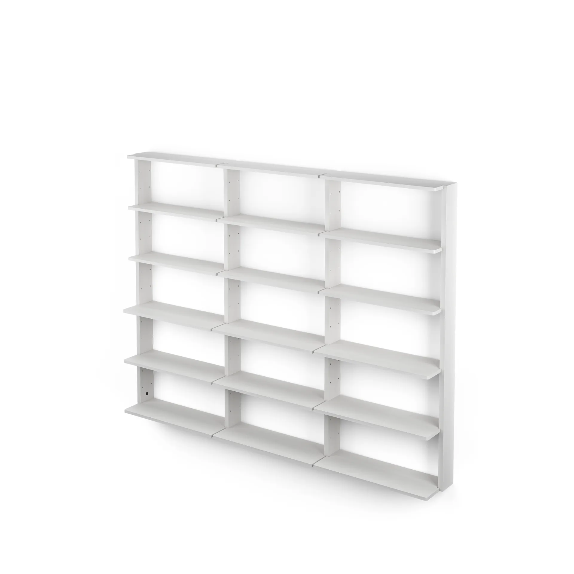 Massproductions Étagère murale Gridlock - T3-A9-A9 White stained Ash