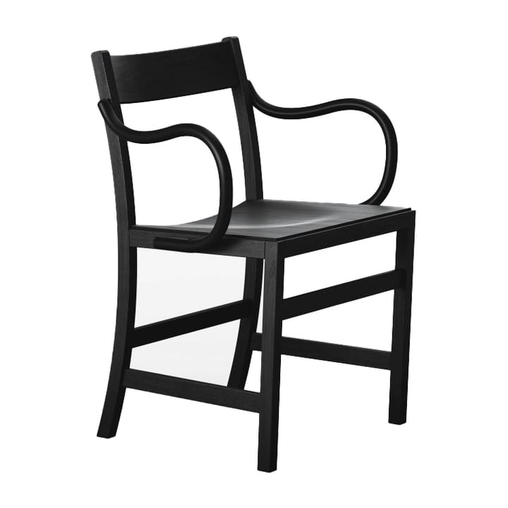 Fauteuil Waiter XL - Hêtre teinté noir  - Massproductions