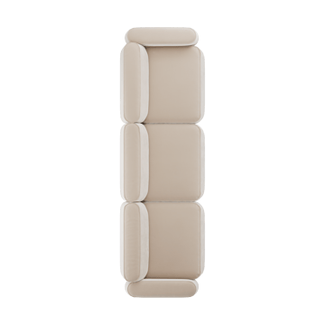 Patch canapé 3 places - Atlantis 52 Alabaster - Massproductions