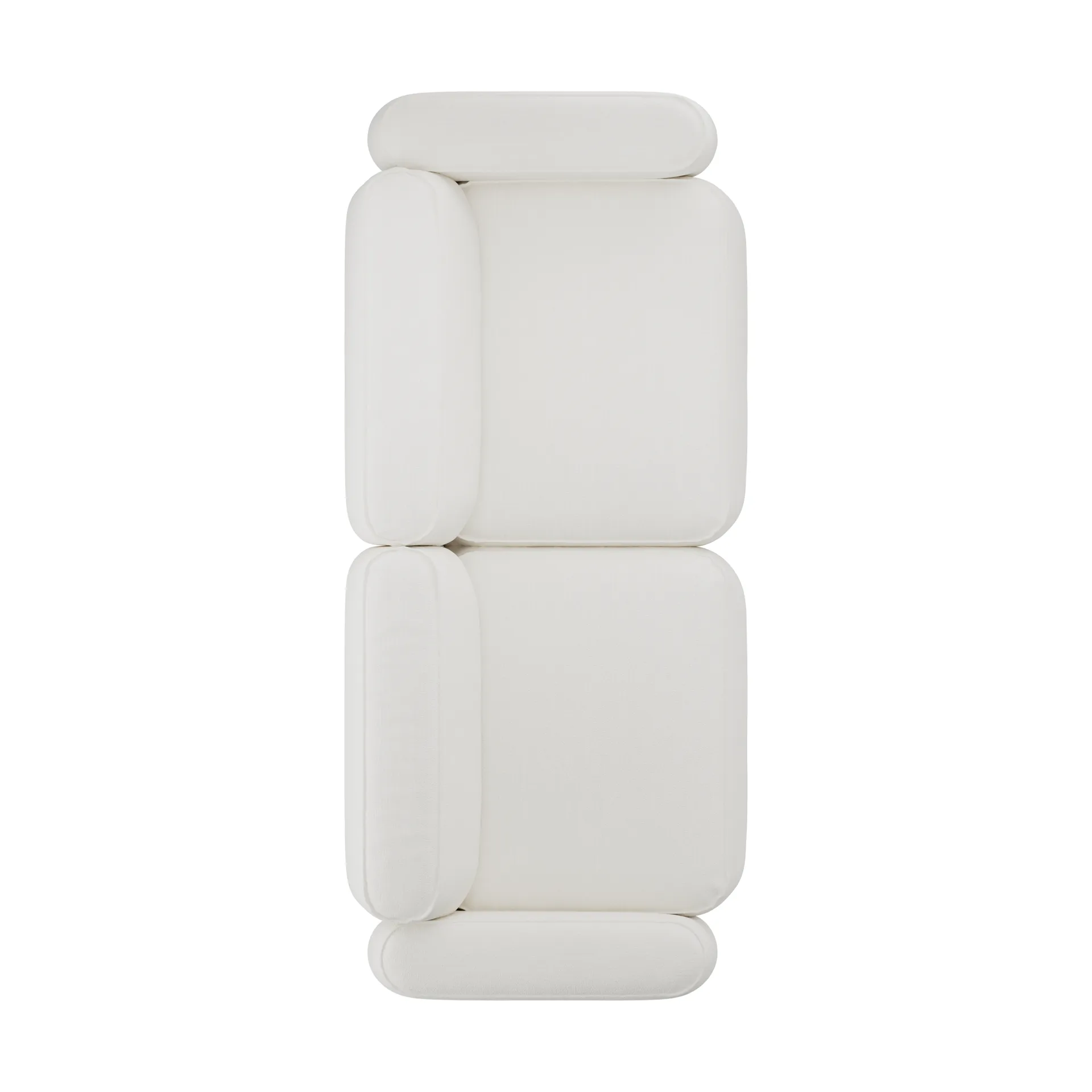 Patch canapé 3 places, Ecriture 100 Massproductions