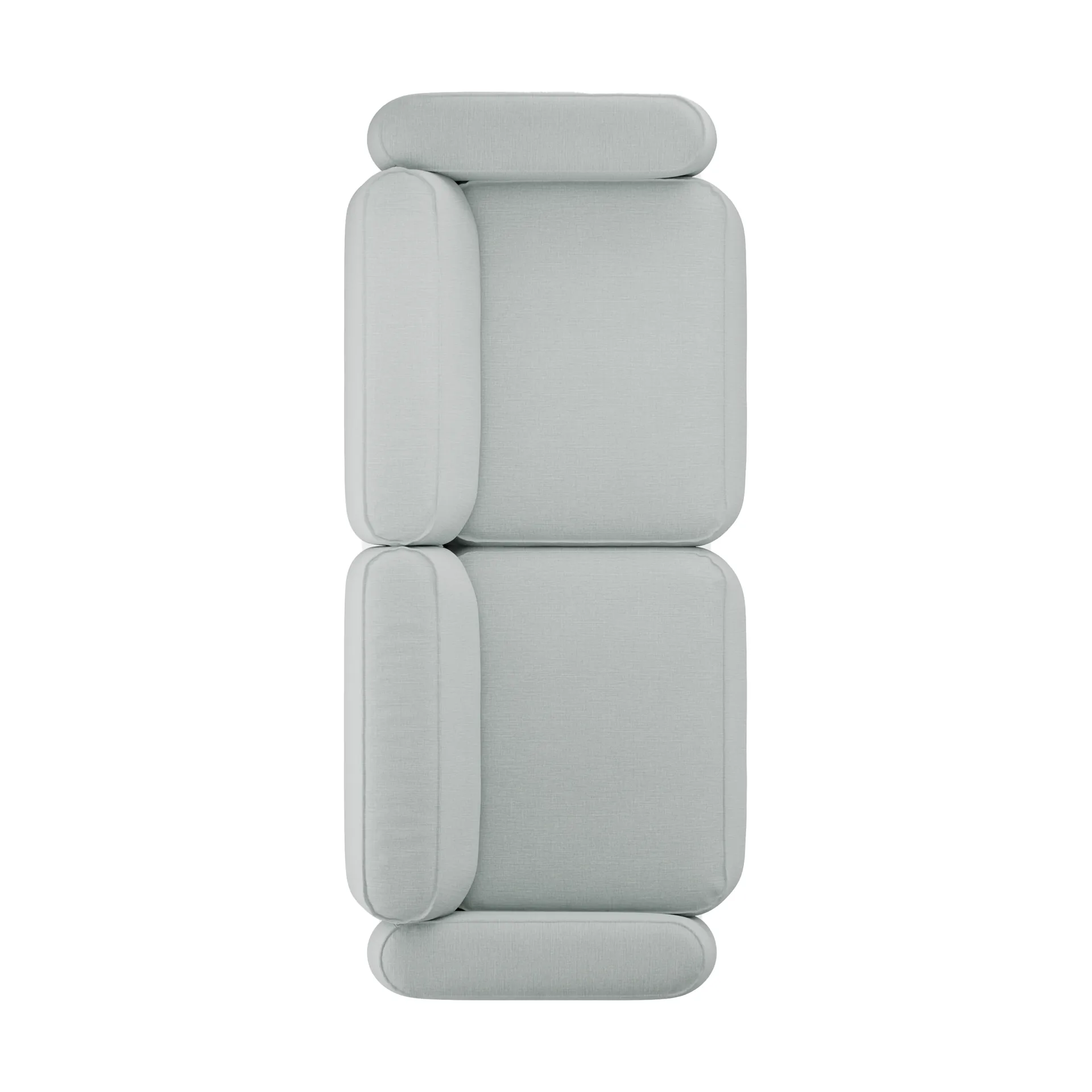 Patch canapé 3 places, Linara 253 Swedish Grey Massproductions