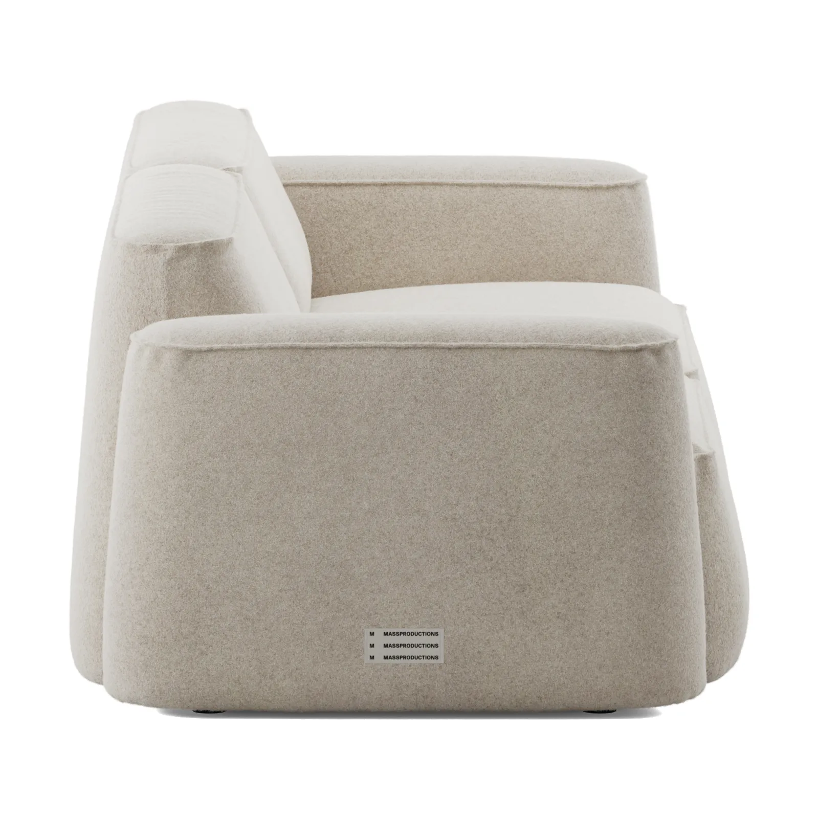 Patch canapé 3 places, Spiral 21 Chalk Massproductions