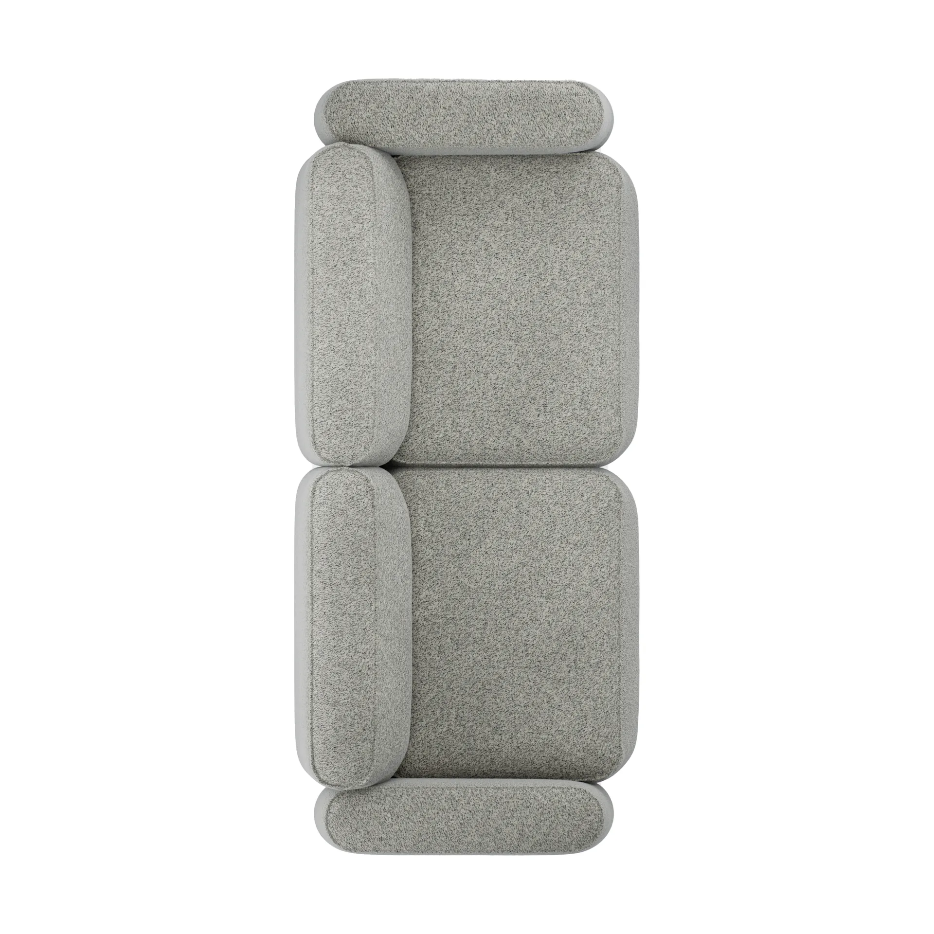 Patch canapé 3 places, Spiral 23 Monochrome Massproductions