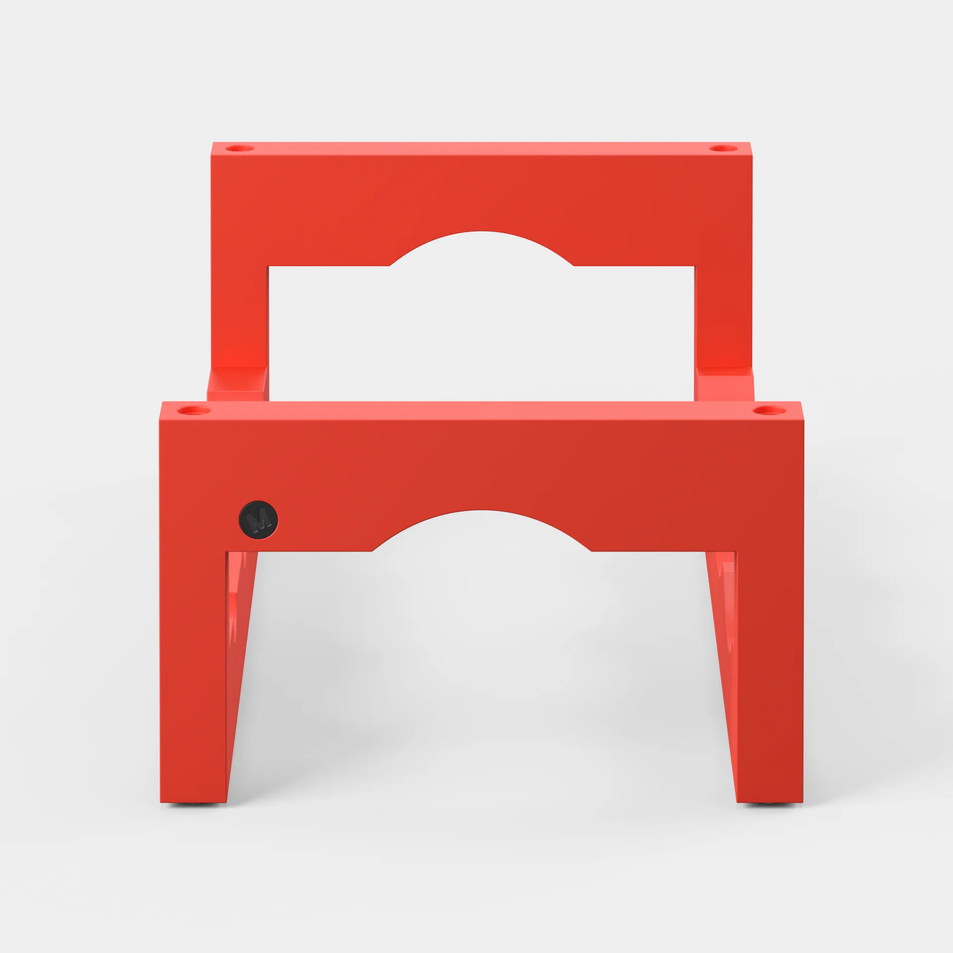 Porte-vin empilable Silo, Rouge Massproductions