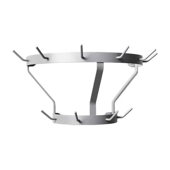 Portemanteau mural Marcel, Gris pierre Massproductions