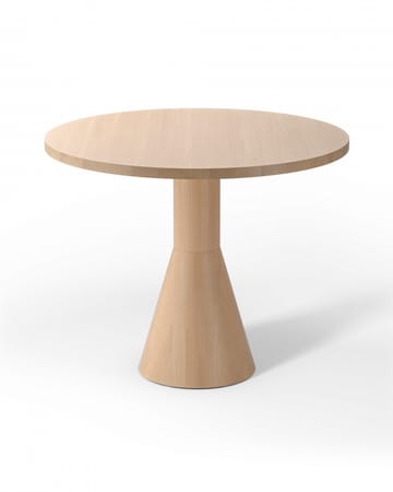 Table à manger Draft Ø88 cm - Hêtre - Massproductions
