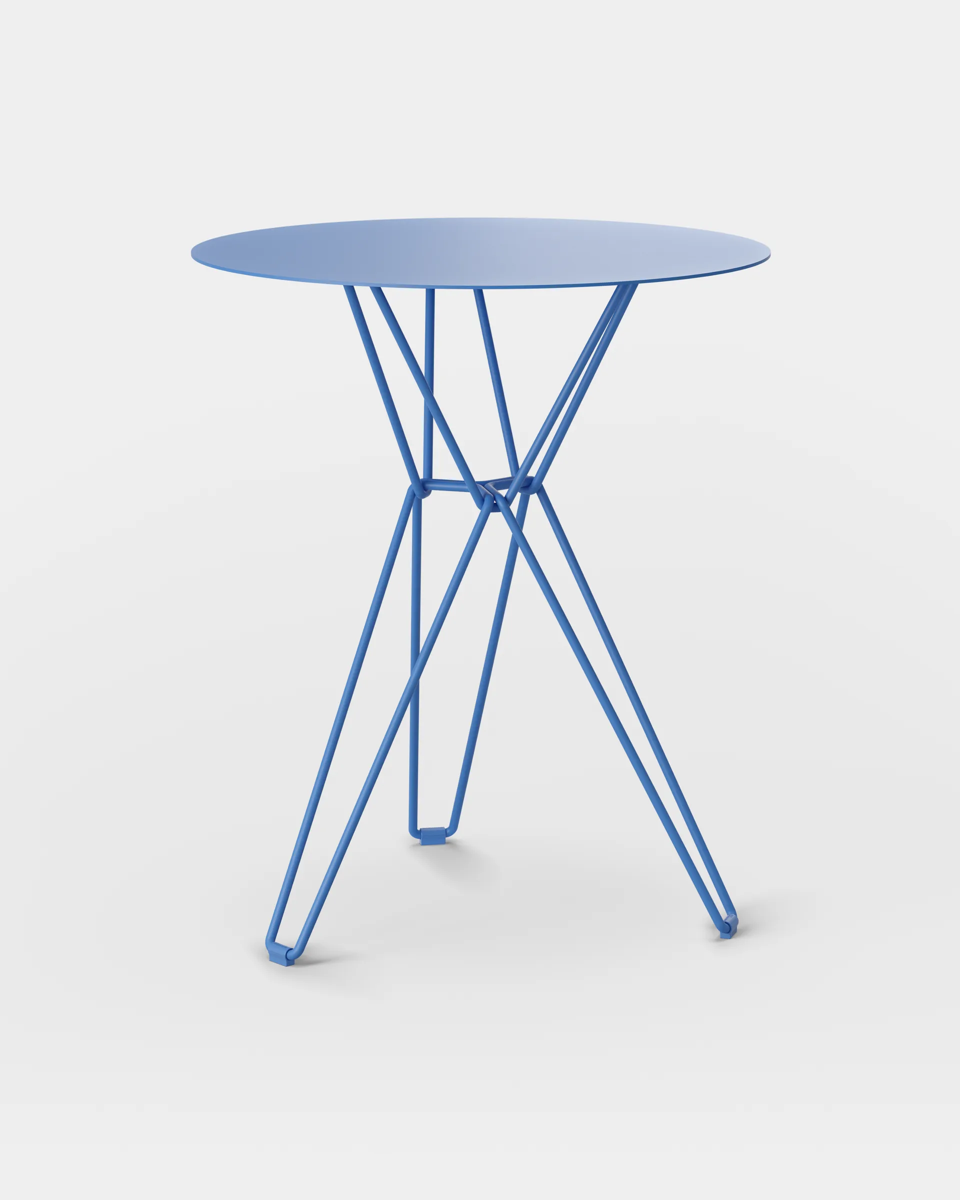 Table bistrot Tio Ø 60 cm, Overseas Blue Massproductions