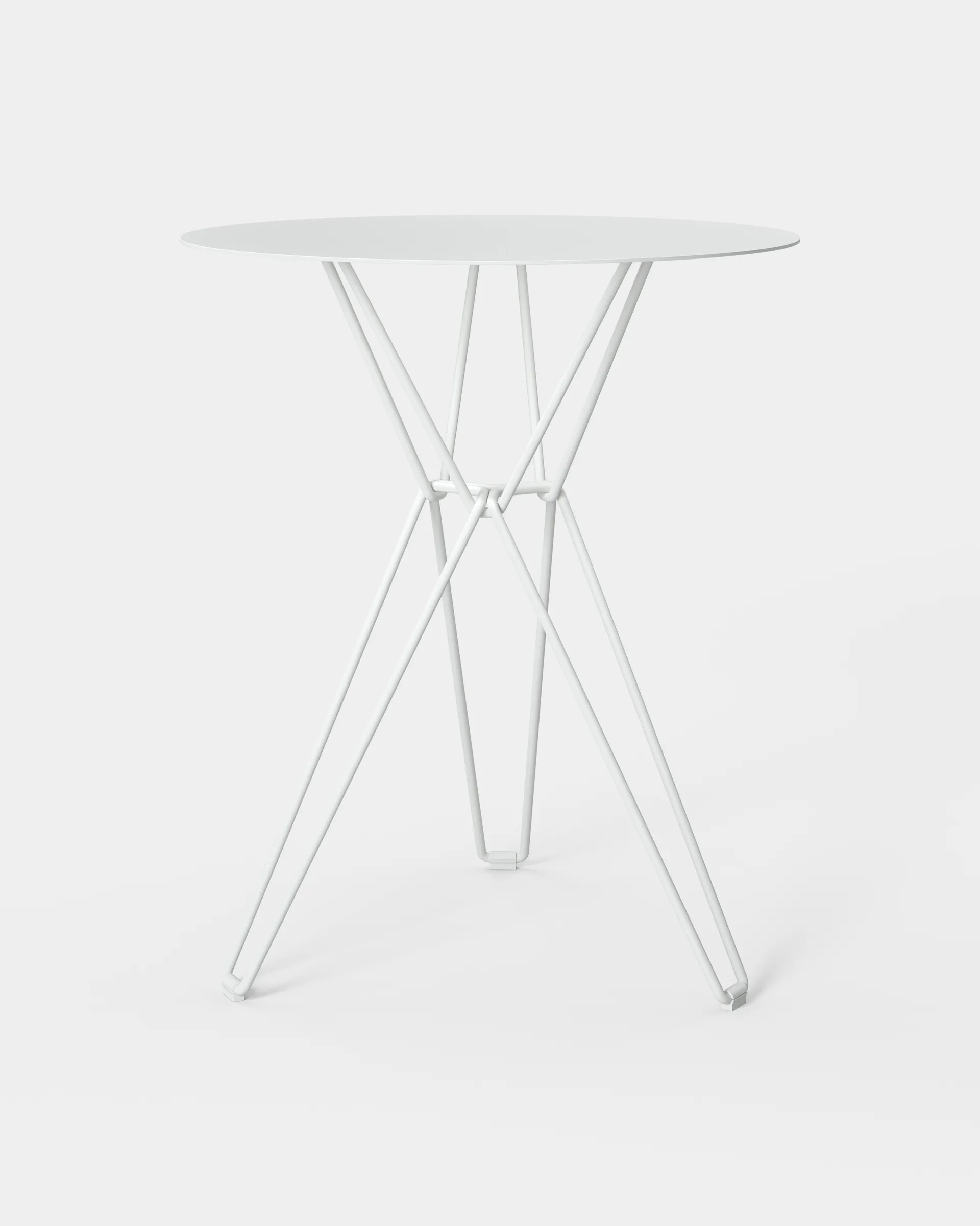 Table bistrot Tio Ø 60 cm, White Massproductions