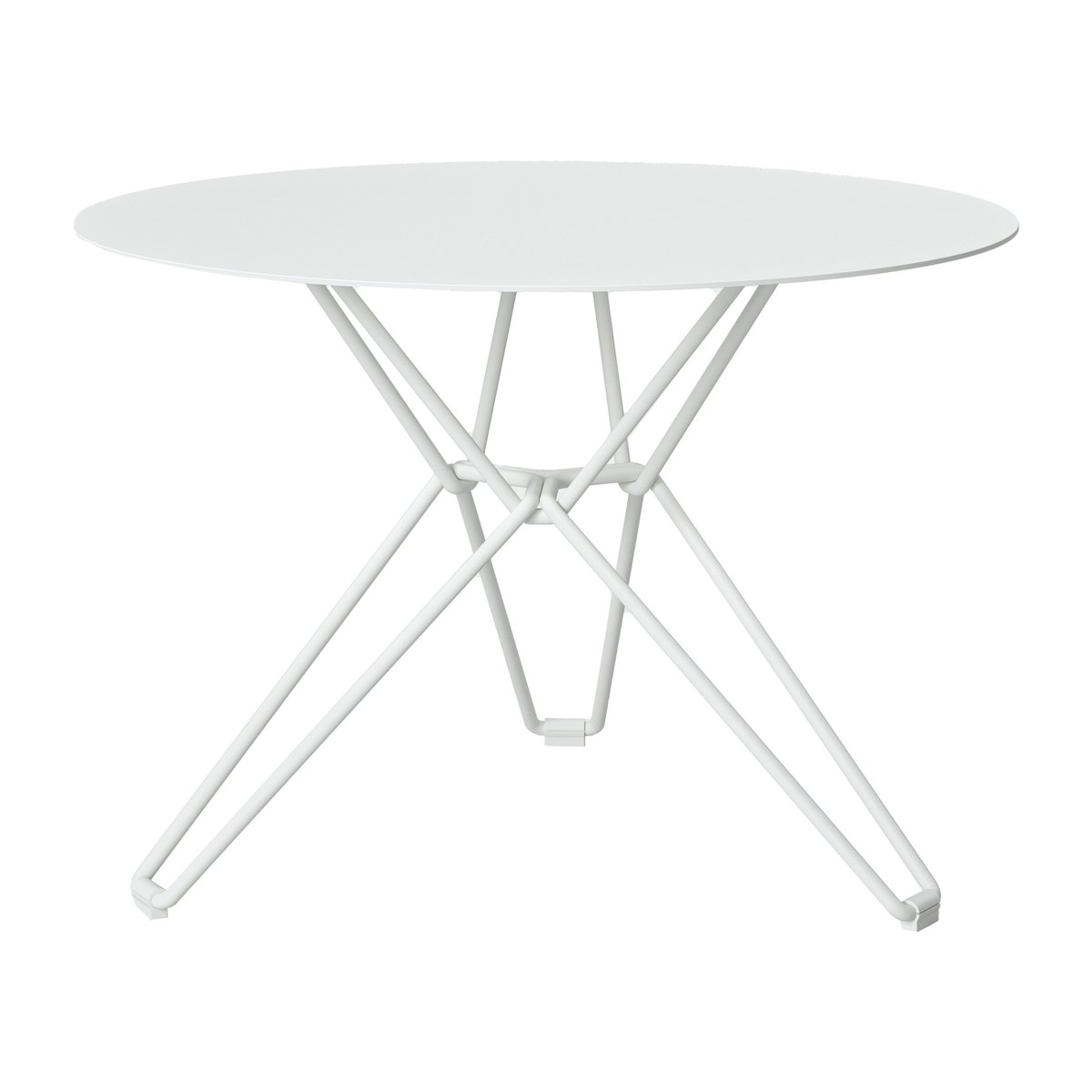 massproductions table d'appoint tio ø 60 cm white
