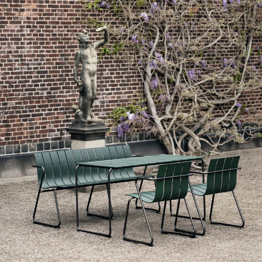 Chaise Ocean, green Mater