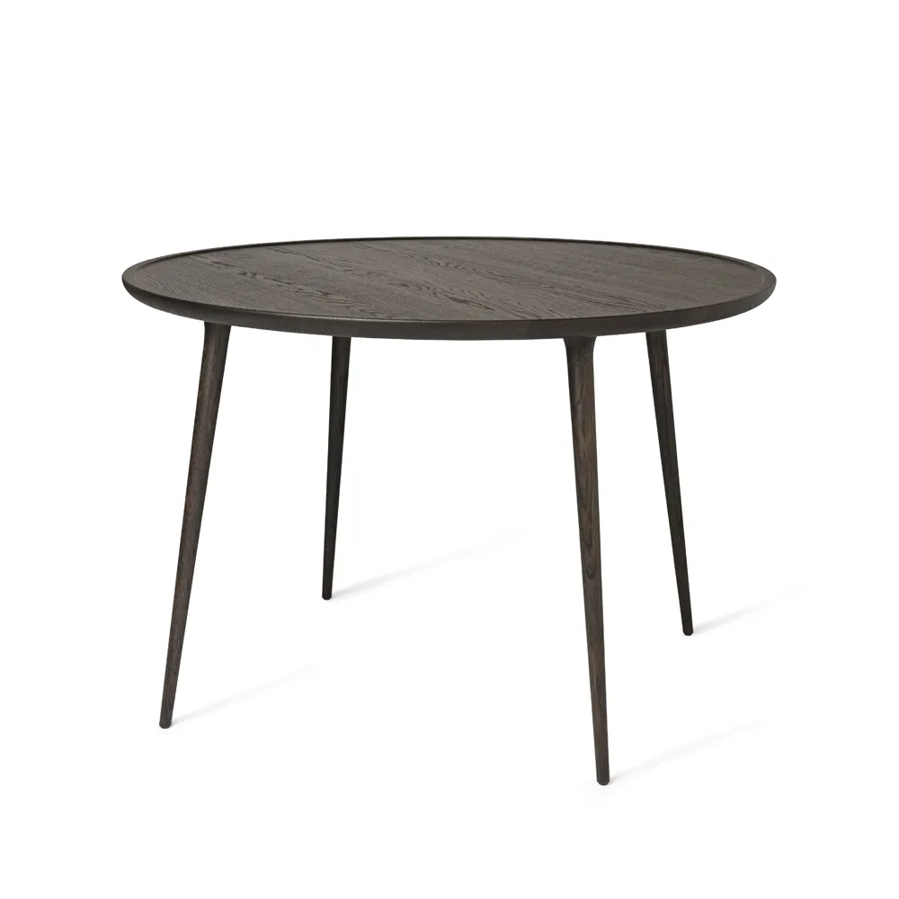 Table à manger Accent ronde, chêne sirka grey, ø110 cm Mater