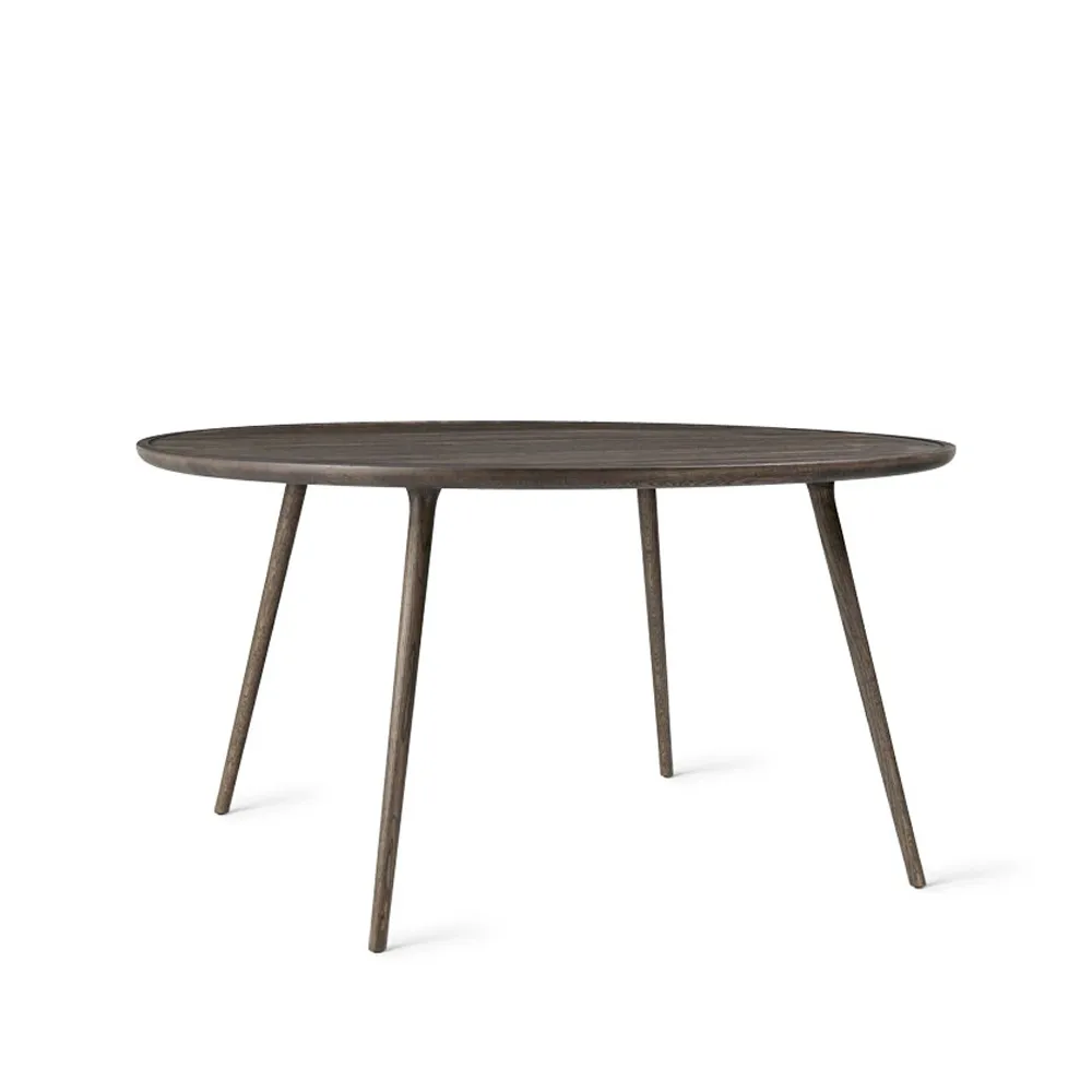 Table à manger Accent ronde, chêne sirka grey, ø140 cm Mater