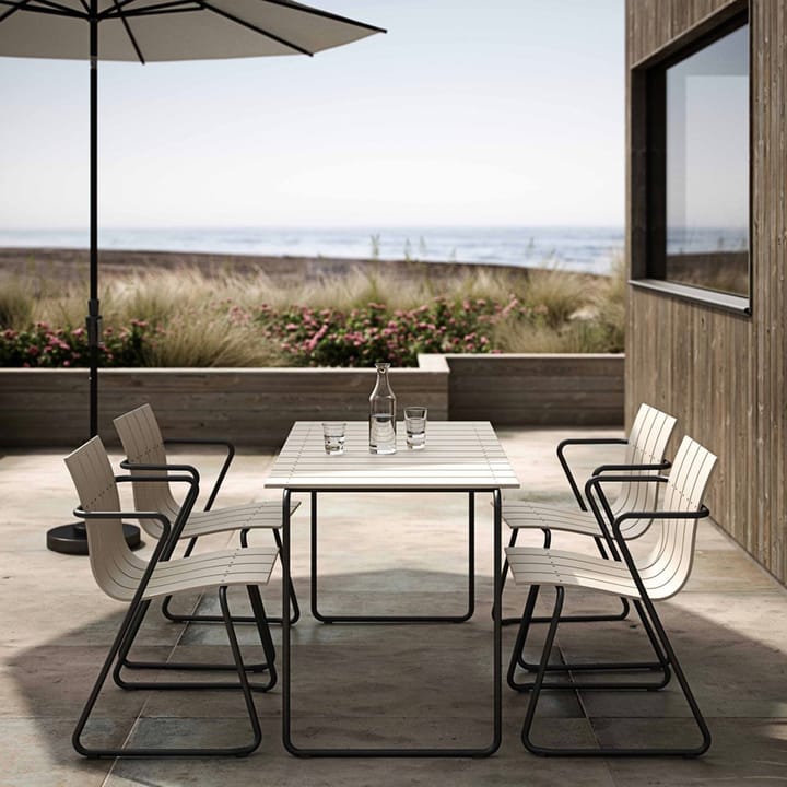 Table Ocean, black, small Mater