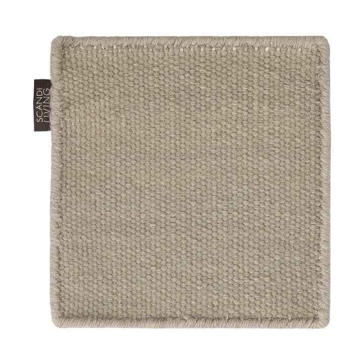 Échantillon de tapis Balance en laine - Beige - Material Samples