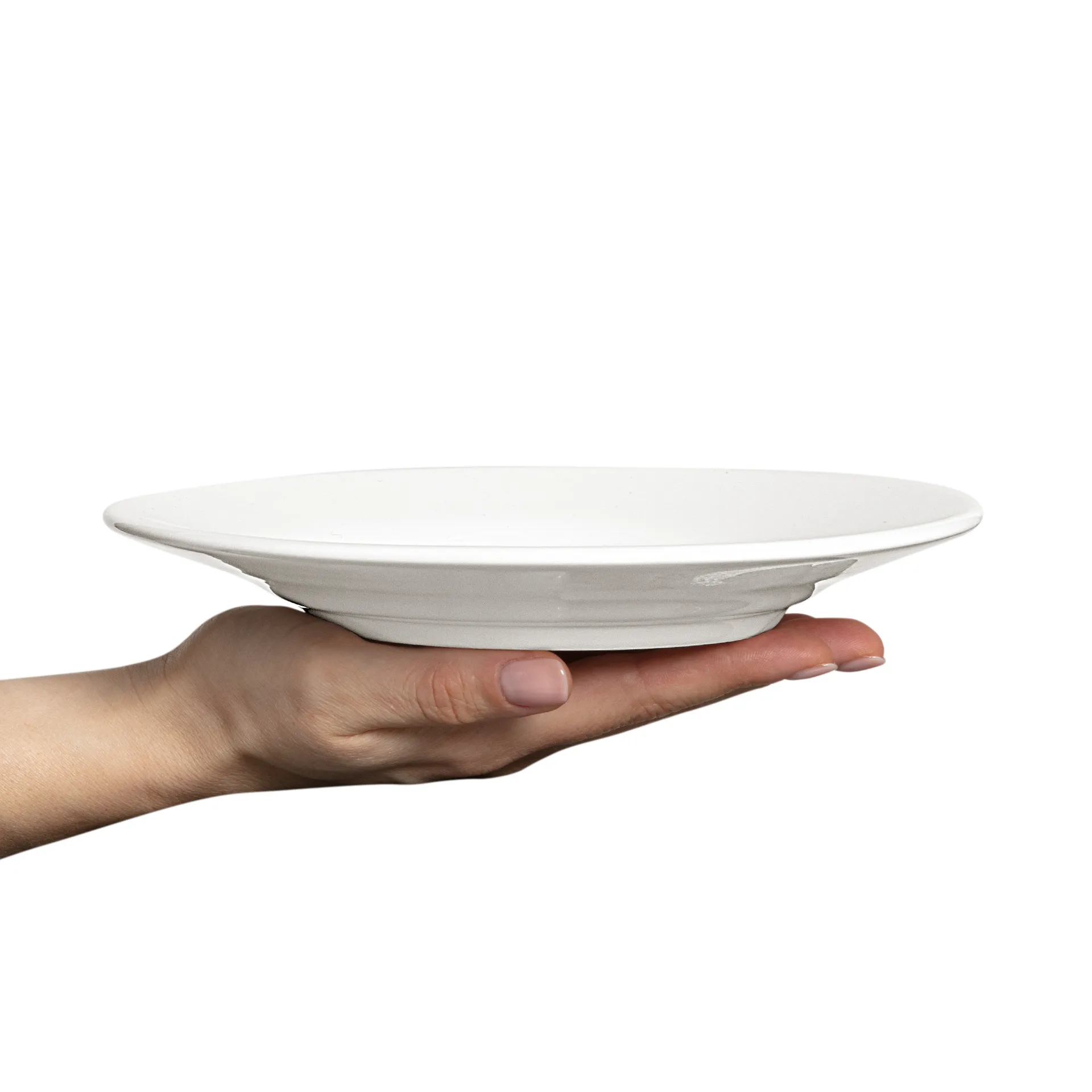 Assiette Basic 21 cm, blanc Mateus