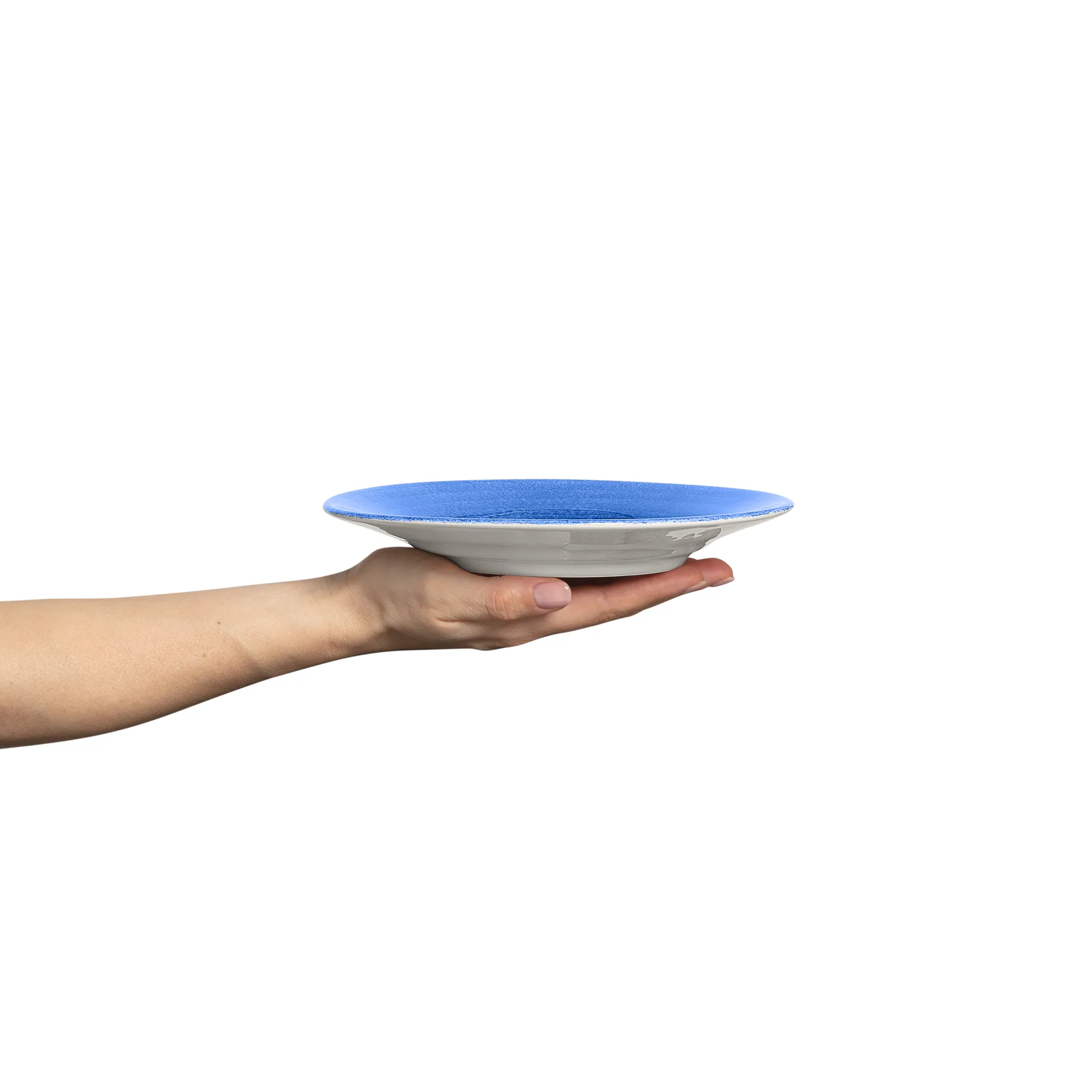 Assiette Basic 21 cm, Bleu clair Mateus