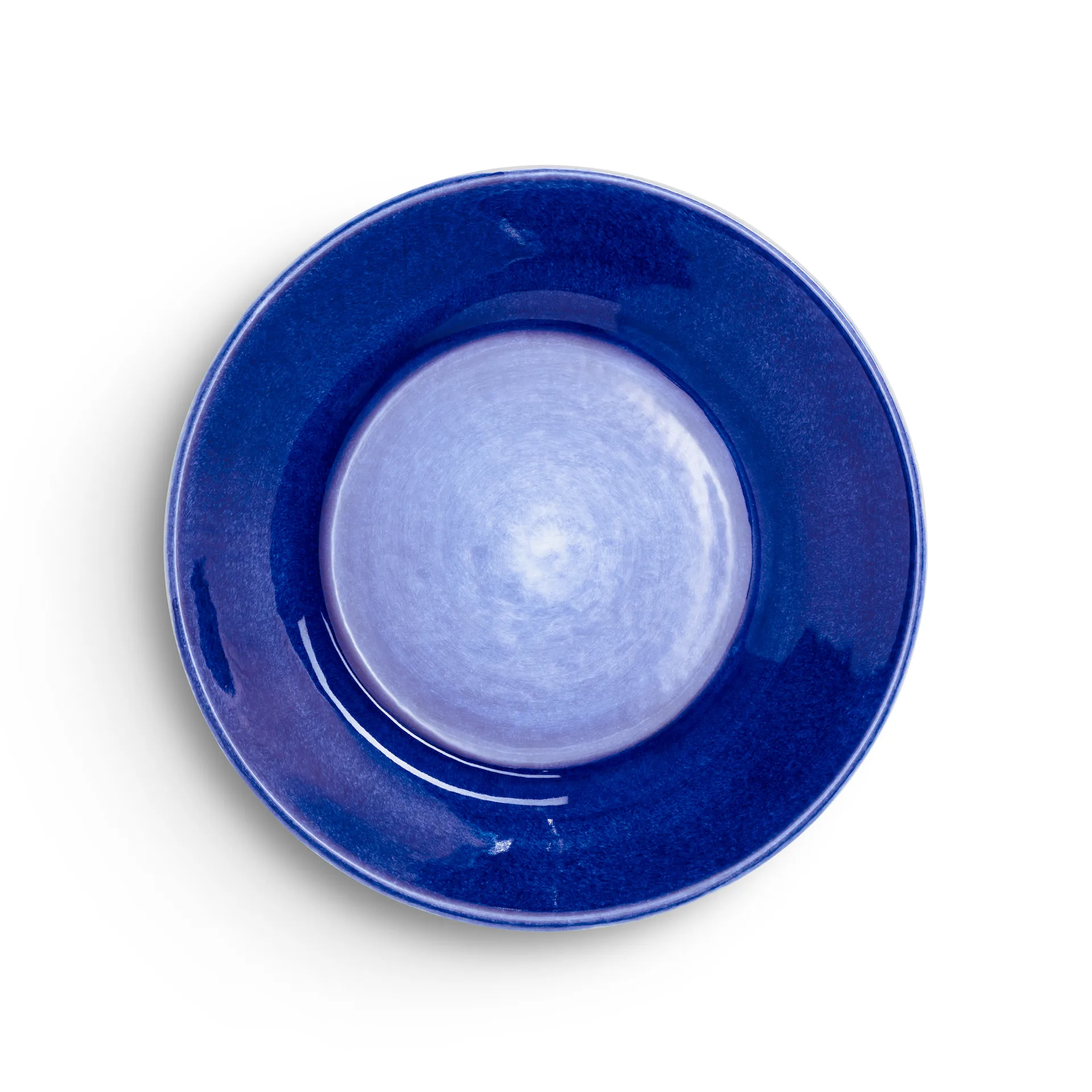 Assiette Basic 21 cm, Bleu Mateus