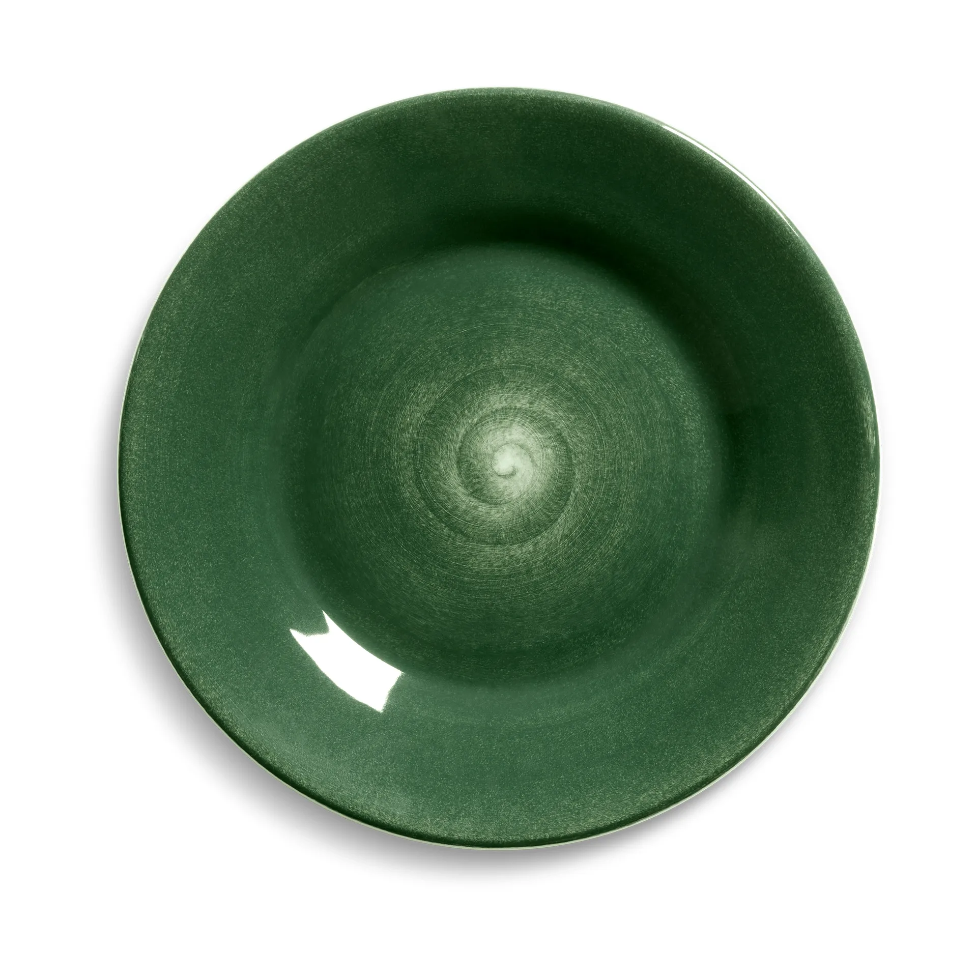 Assiette Basic 21 cm, Forest green Mateus
