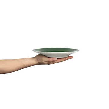 Assiette Basic 21 cm - Forest green - Mateus