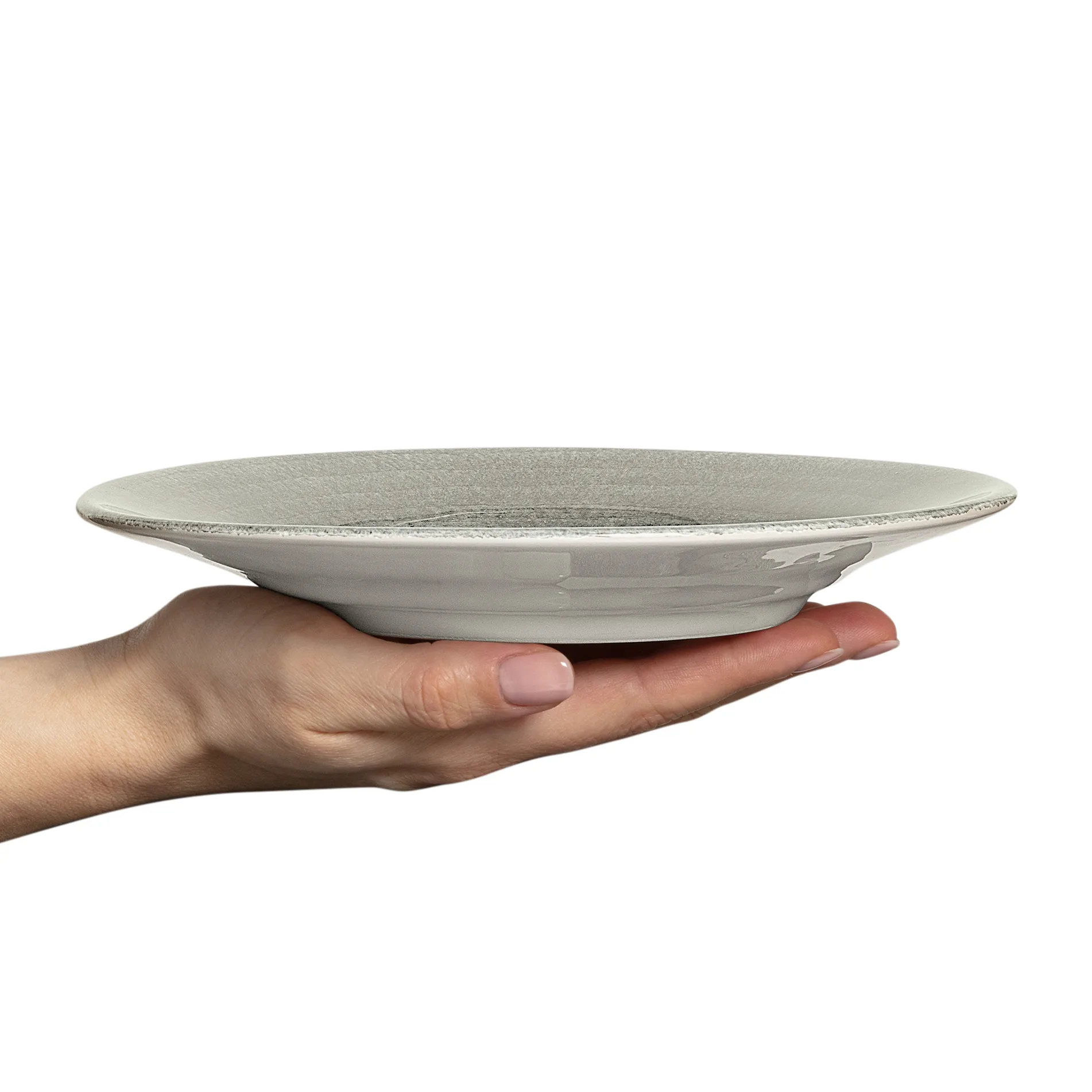 Assiette Basic 21 cm, Gris Mateus