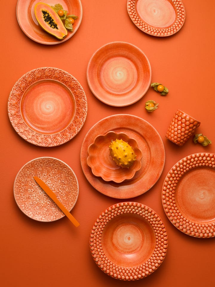 Assiette Basic 21 cm, Orange Mateus