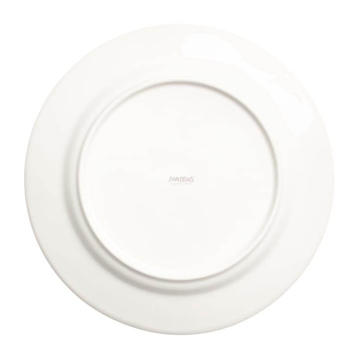 Assiette Basic 25 cm - Blanc - Mateus