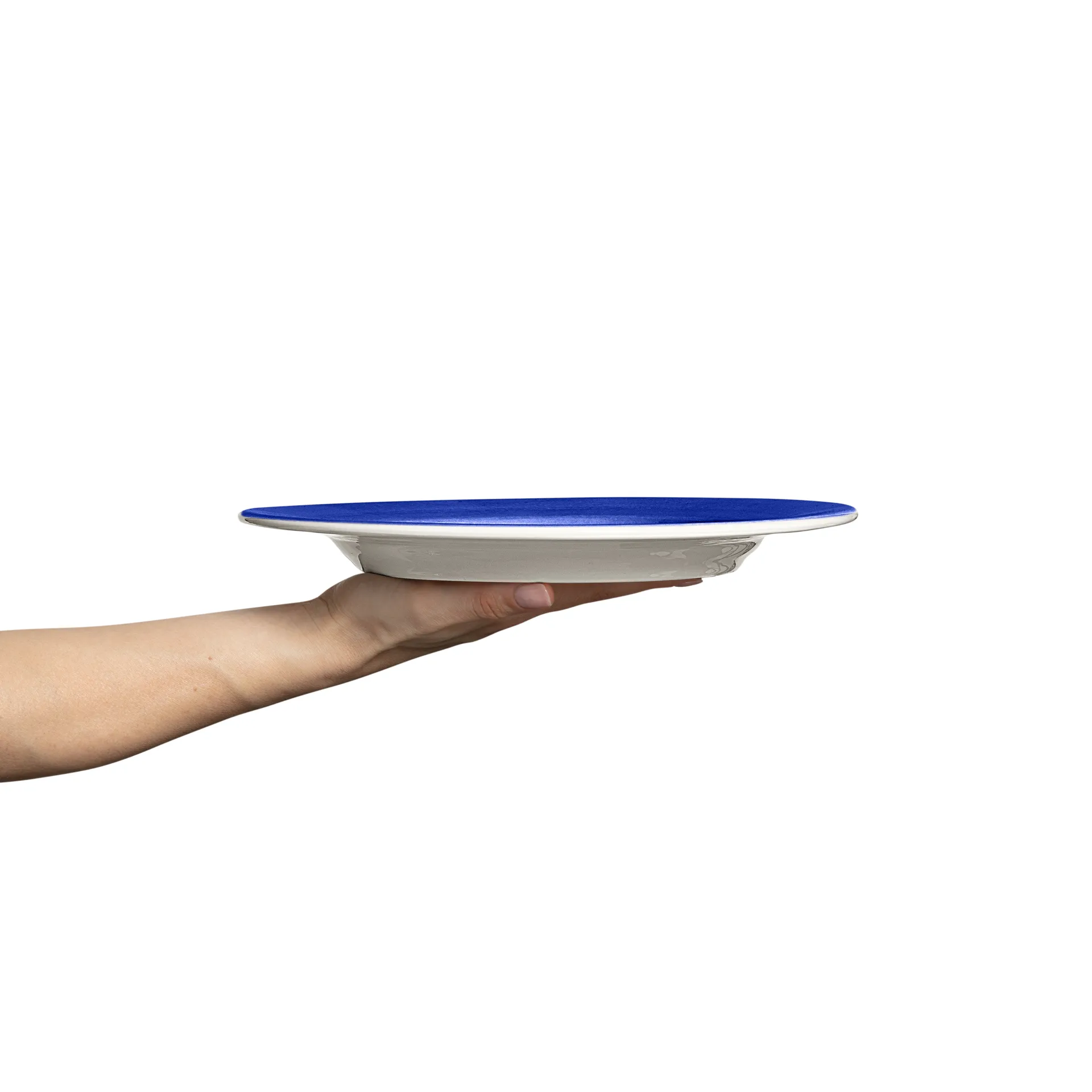 Assiette Basic 25 cm, Bleu Mateus