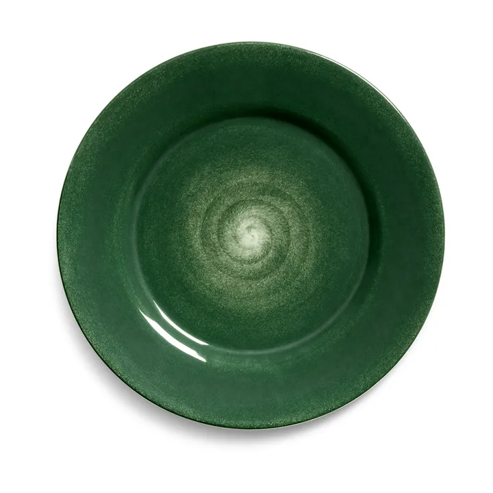 Assiette Basic 25 cm - Forest green - Mateus
