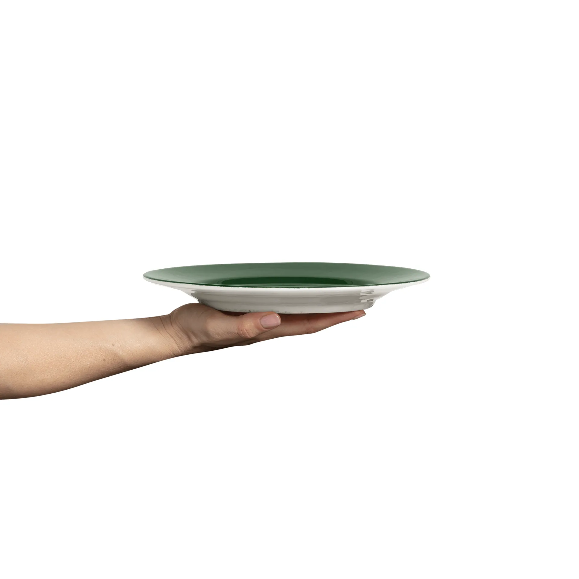 Assiette Basic 25 cm, Forest green Mateus