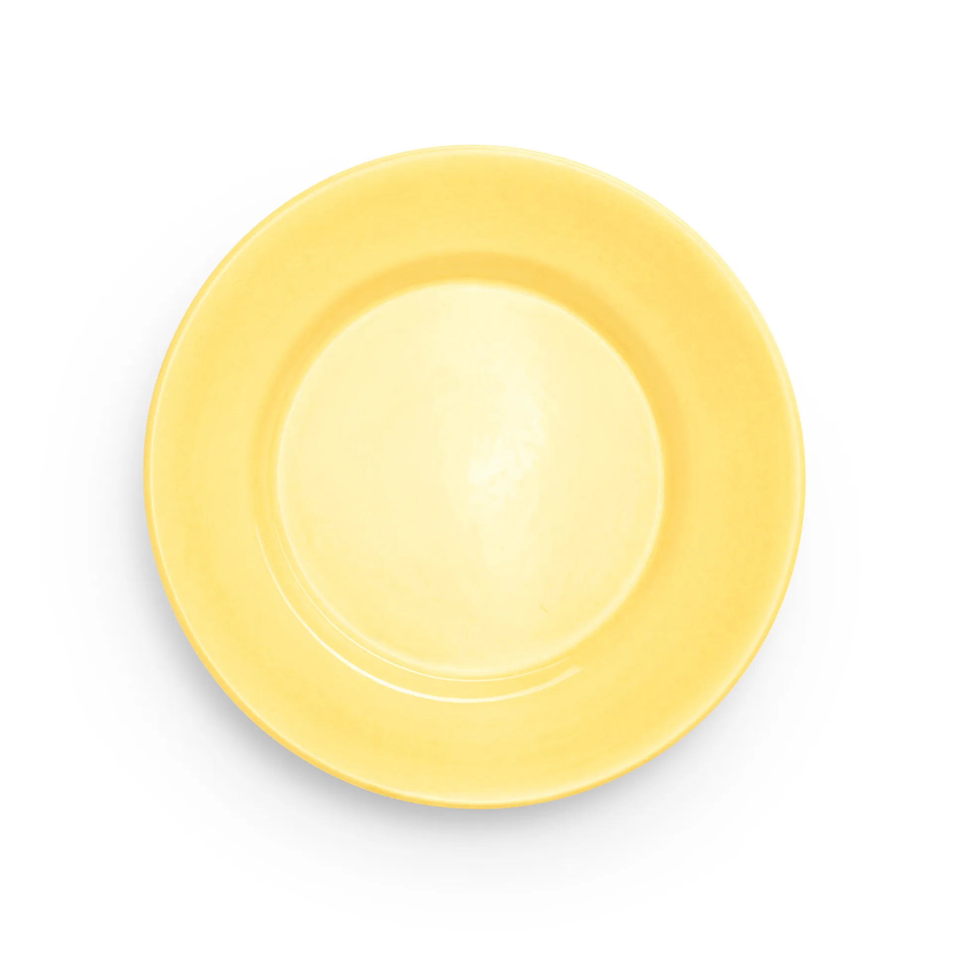 Assiette Basic 25 cm, Jaune Mateus