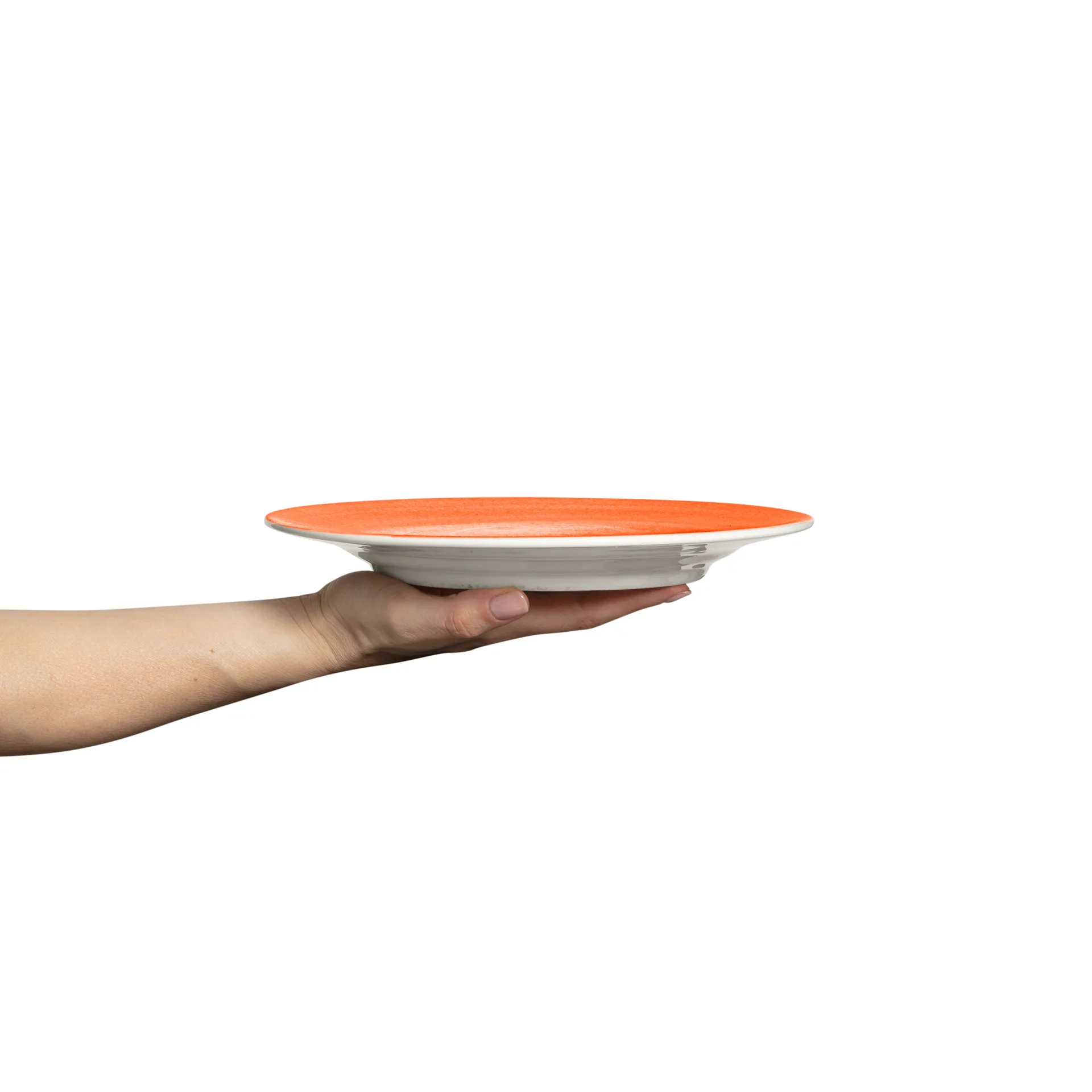 Assiette Basic 25 cm, Orange Mateus