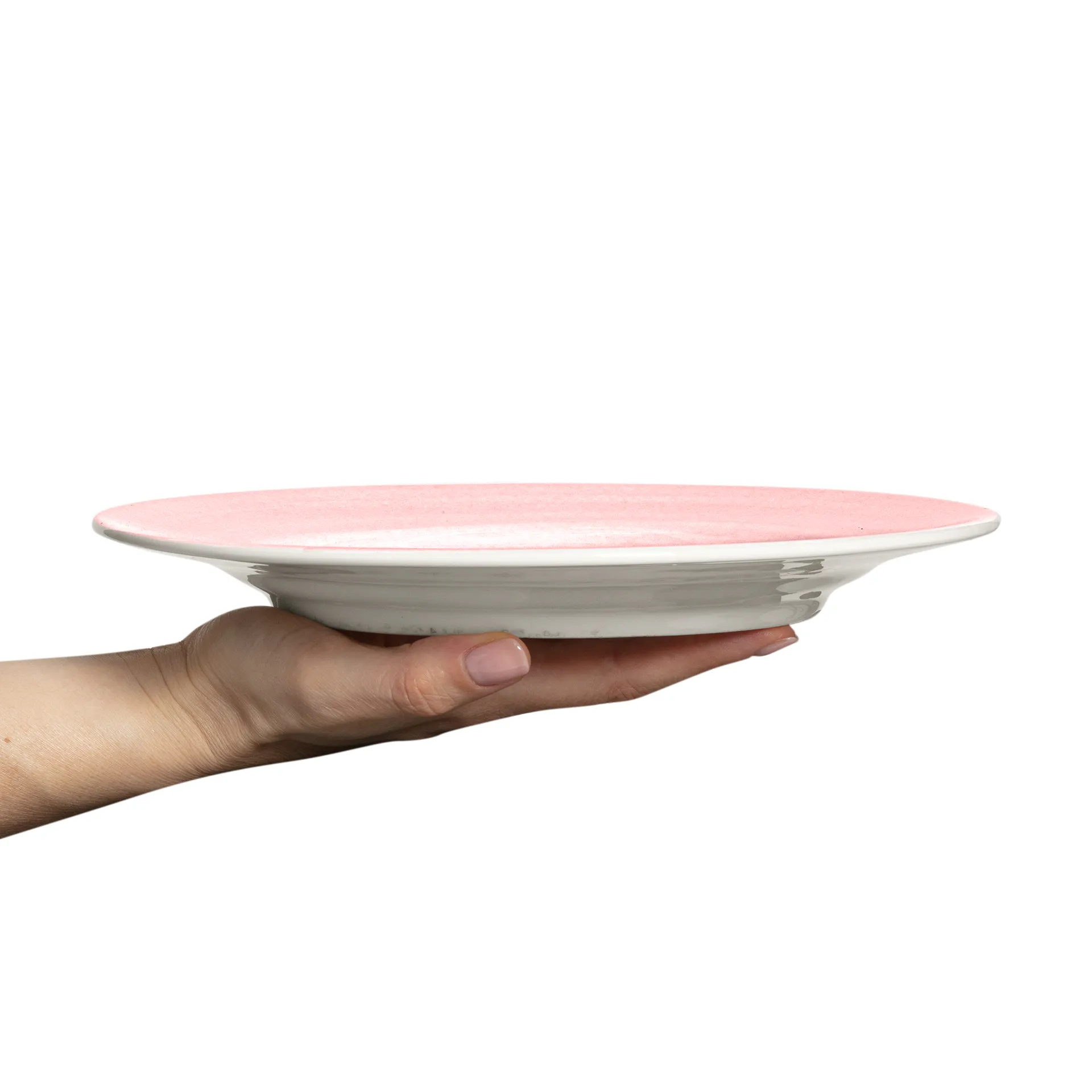 Assiette Basic 25 cm, rose clair Mateus