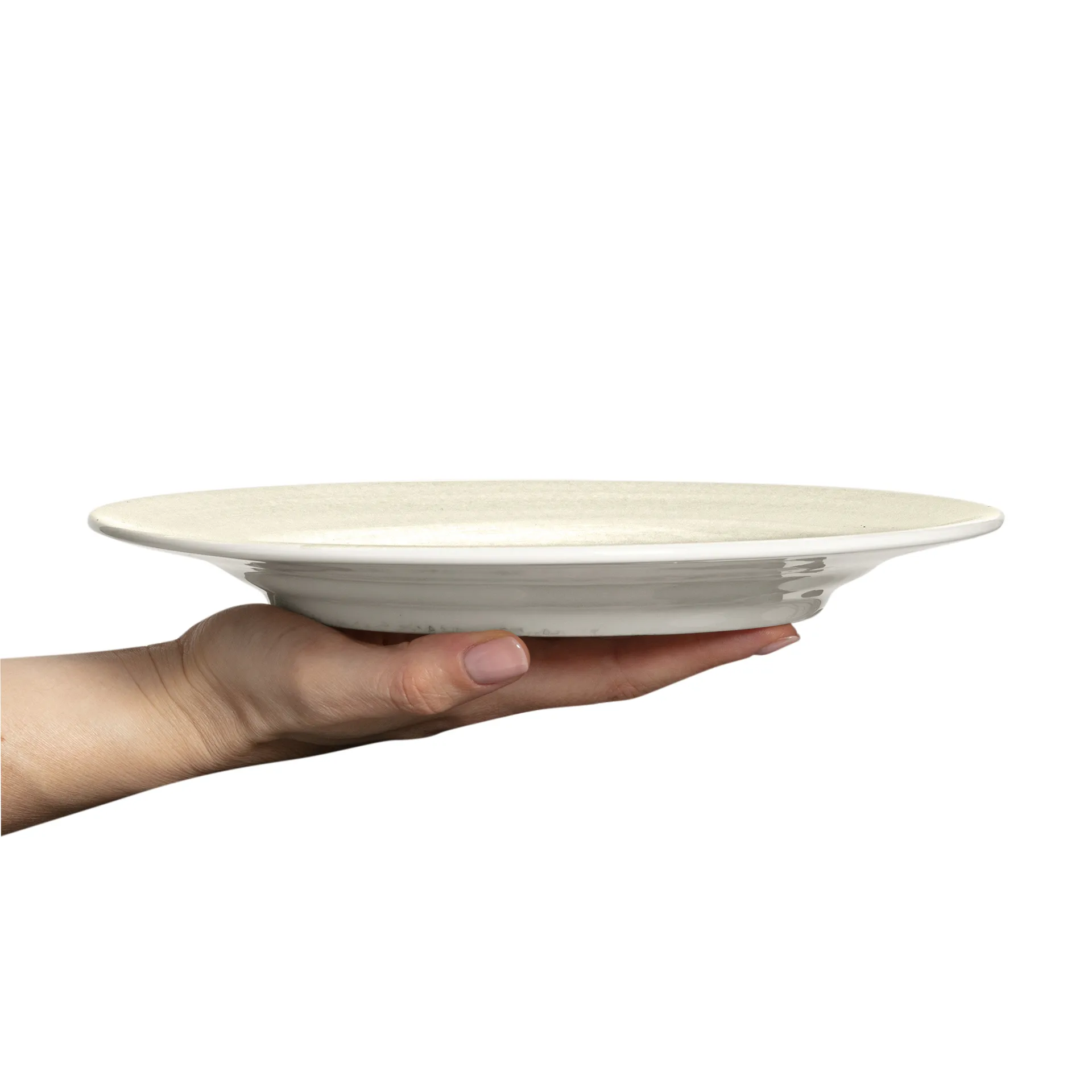 Assiette Basic 25 cm, Sable Mateus