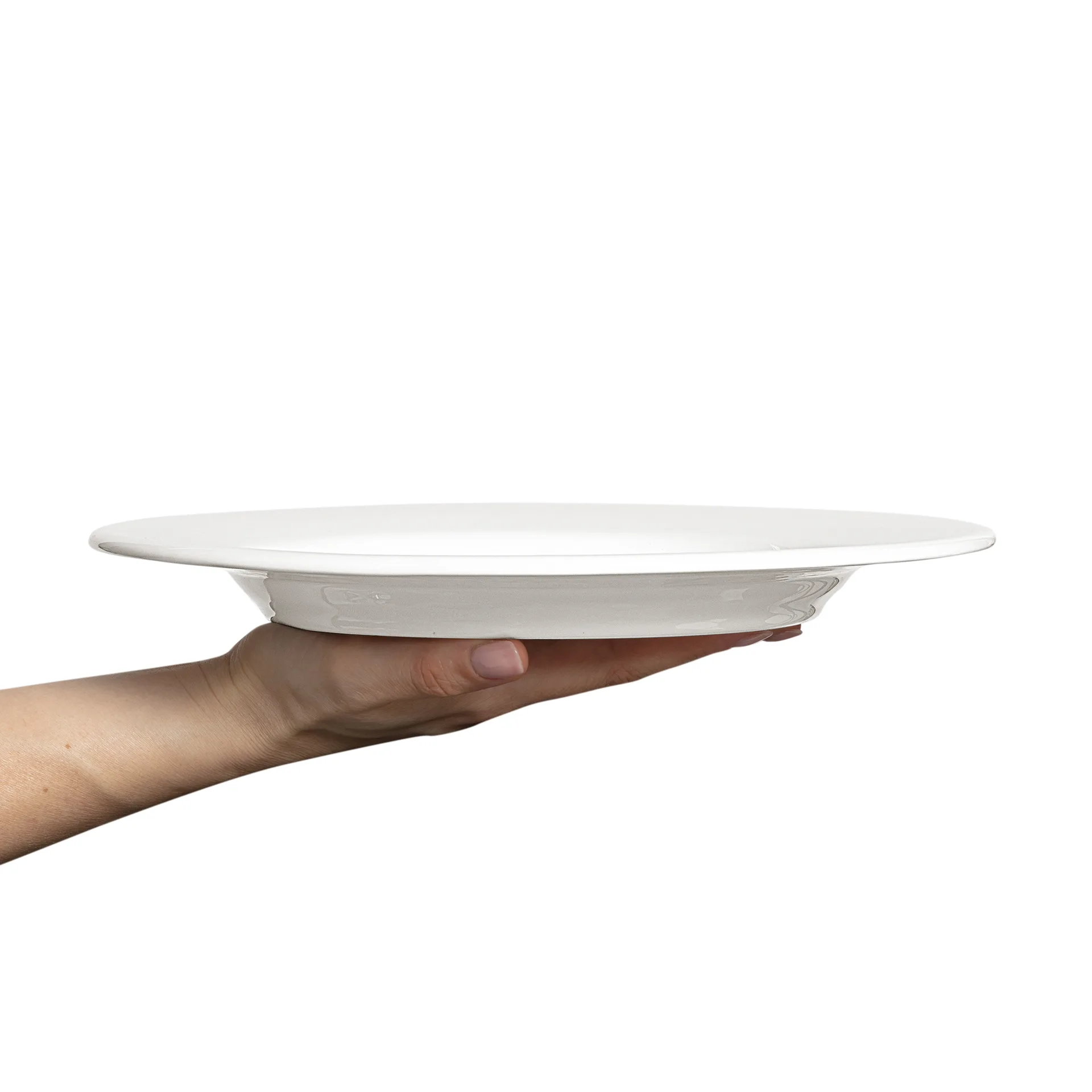 Assiette Basic 28 cm, blanc Mateus