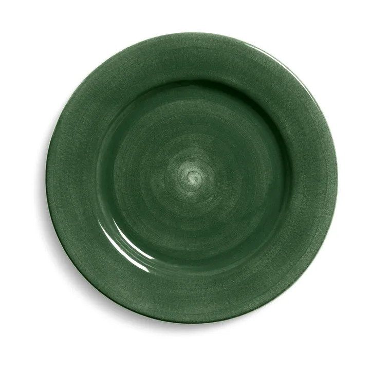 Assiette Basic 28 cm - Forest green - Mateus
