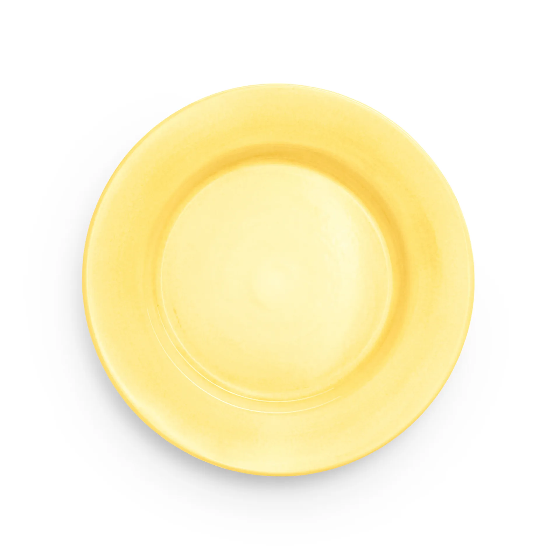 Assiette Basic 28 cm, Jaune Mateus
