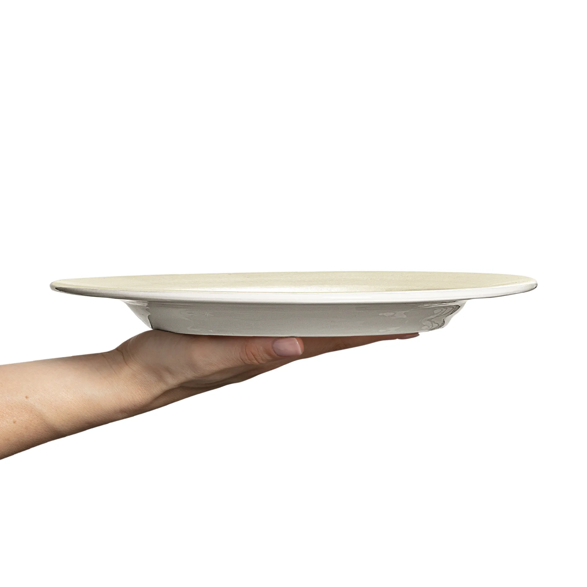 Assiette Basic 28 cm, Sable Mateus