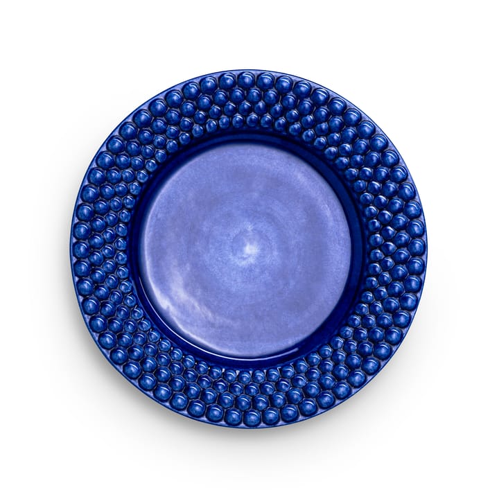 Assiette Bubbles 28 cm - Bleu - Mateus