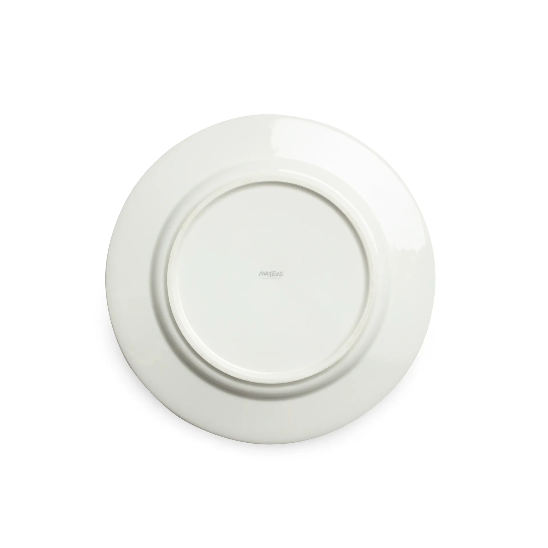 Assiette Bubbles 28 cm, Bleu Mateus