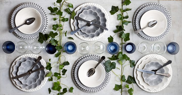 Assiette Bubbles 28 cm, Gris Mateus