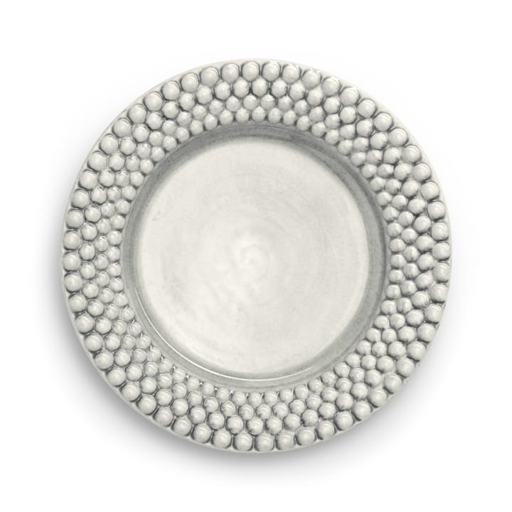 Assiette Bubbles 28 cm - Gris - Mateus