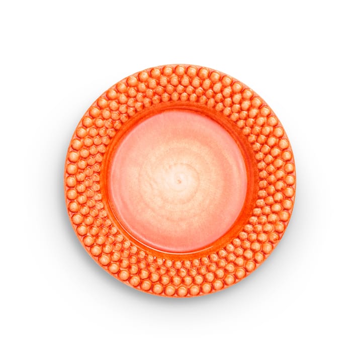 Assiette Bubbles 28 cm - Orange - Mateus