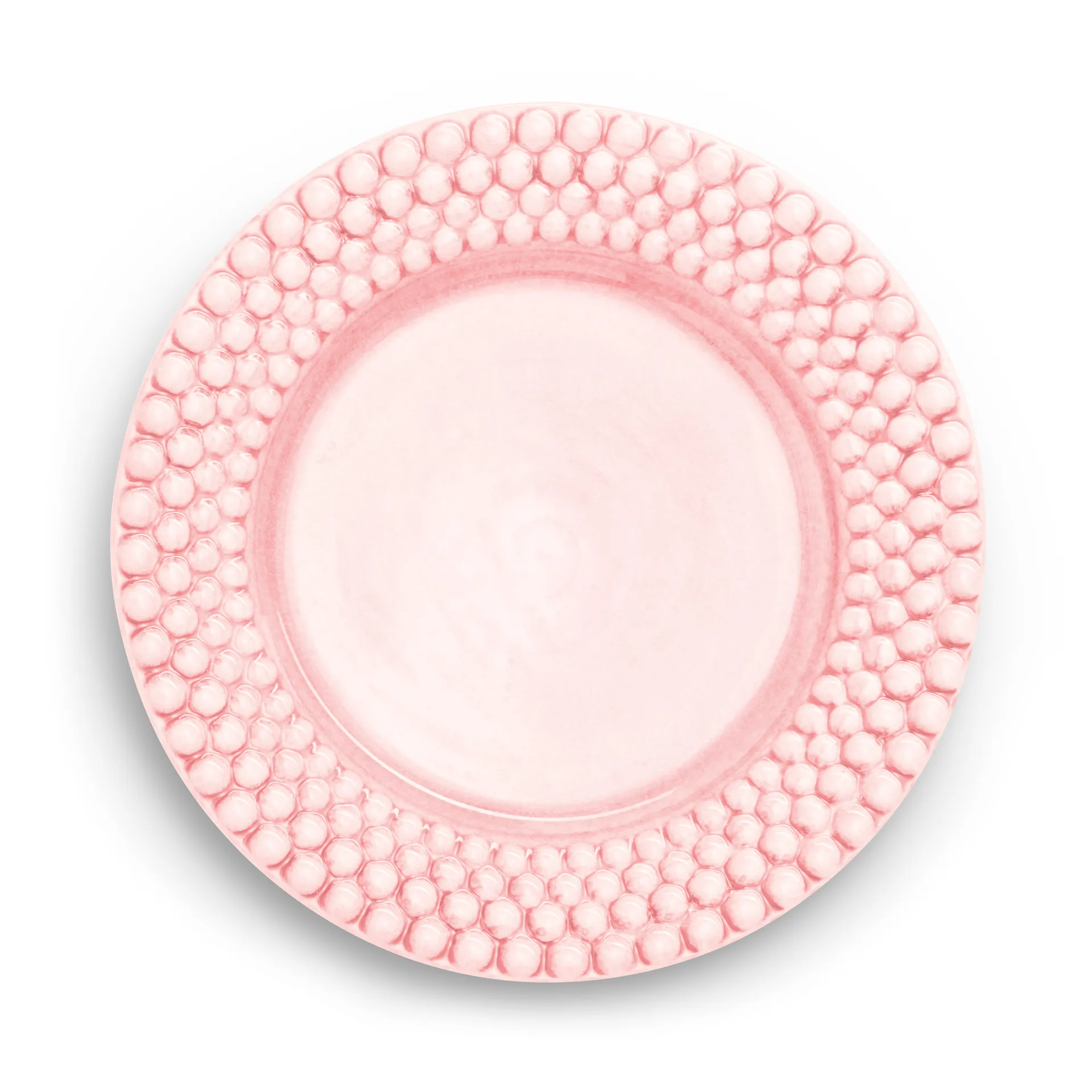 Assiette Bubbles 28 cm, rose clair Mateus