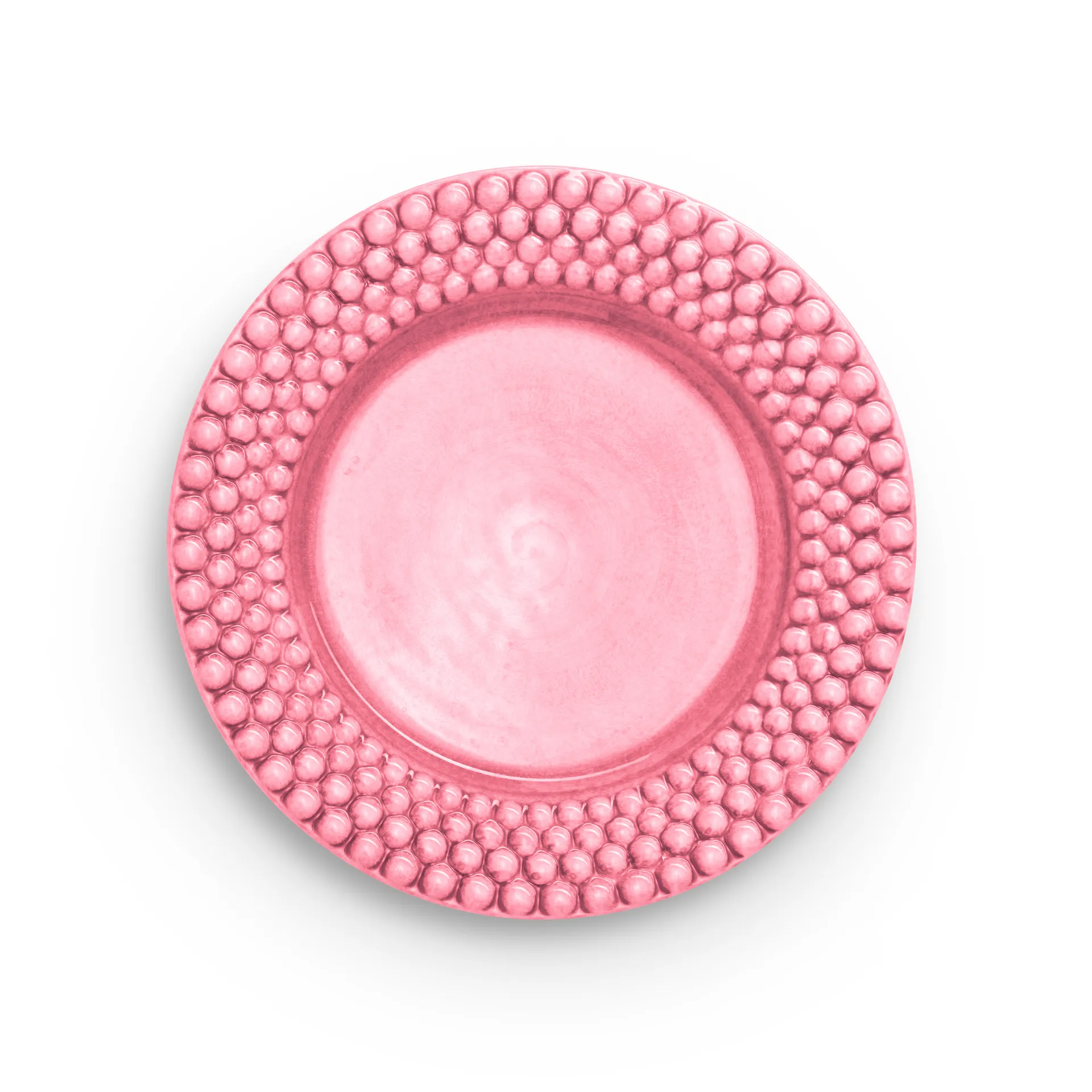 Assiette Bubbles 28 cm, Rose Mateus