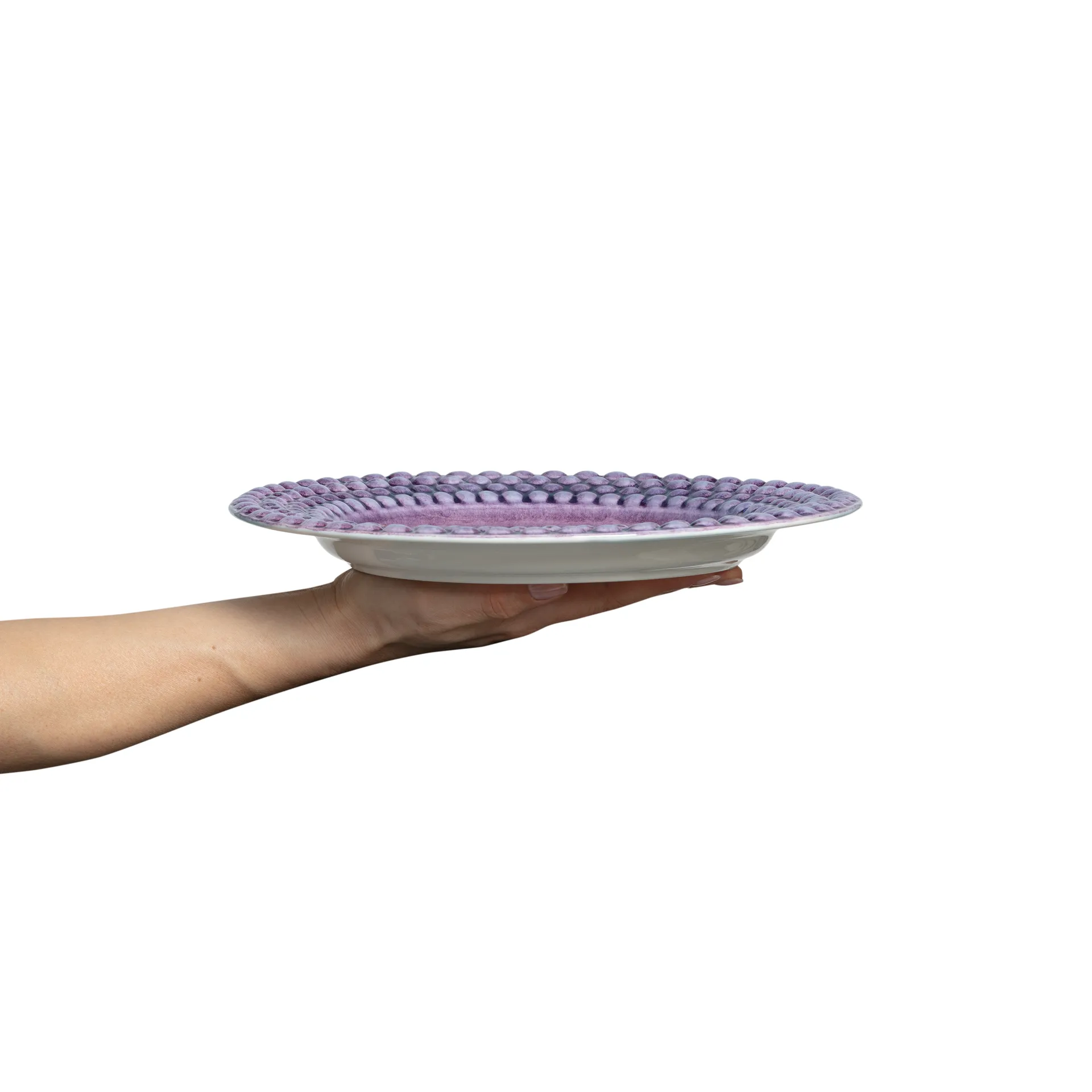 Assiette Bubbles 28 cm, Violette Mateus