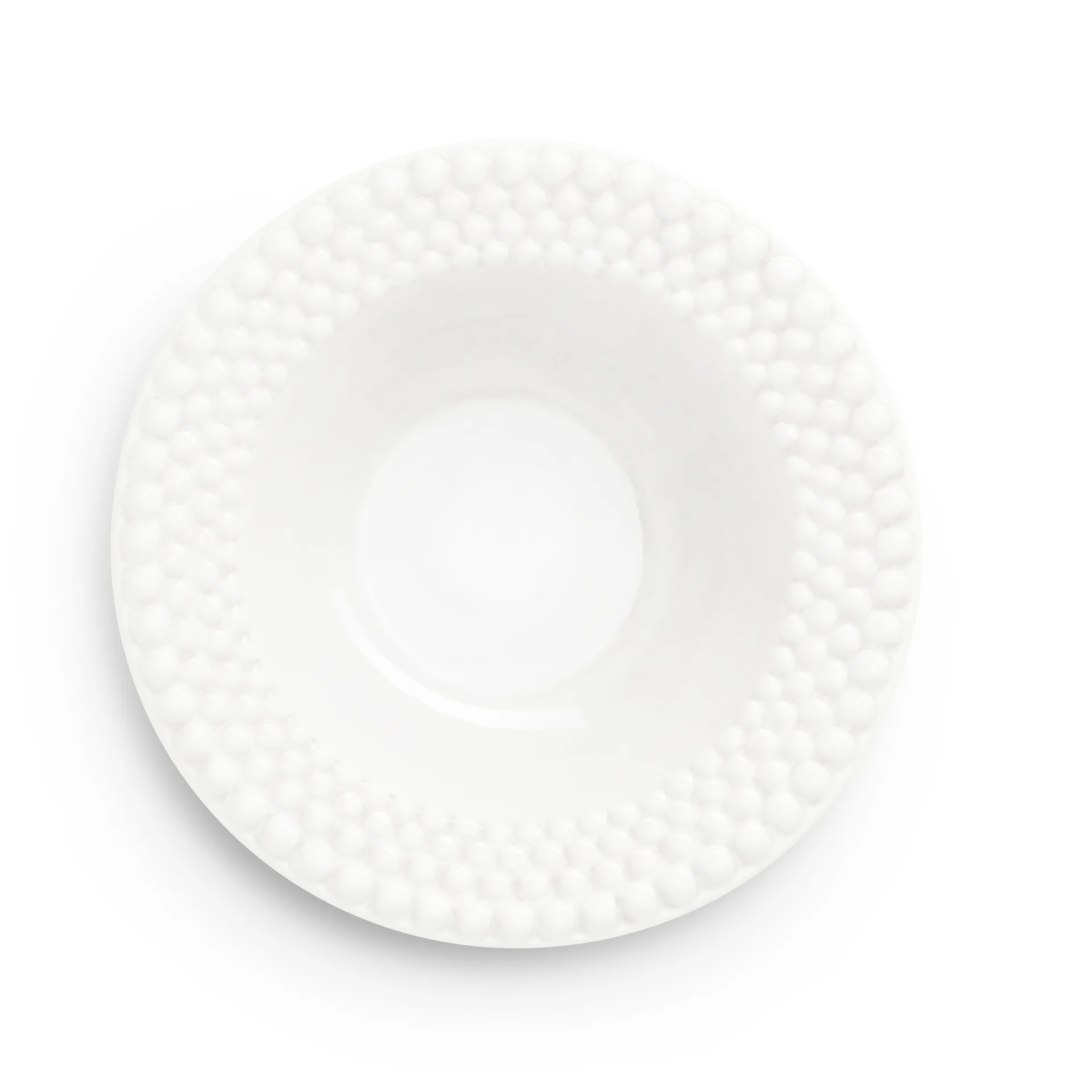 Assiette creuse Bubbles 25 cm, Blanc Mateus