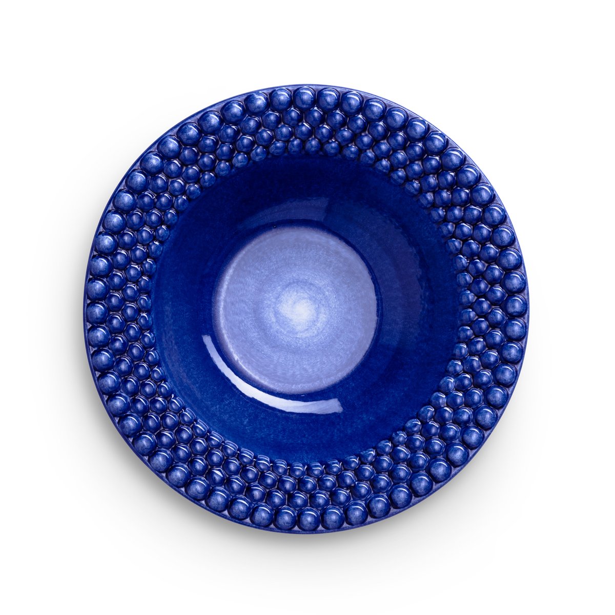 Mateus Assiette creuse Bubbles 25 cm Bleu | Design Scandinave | Assiettes creuses | Bleu