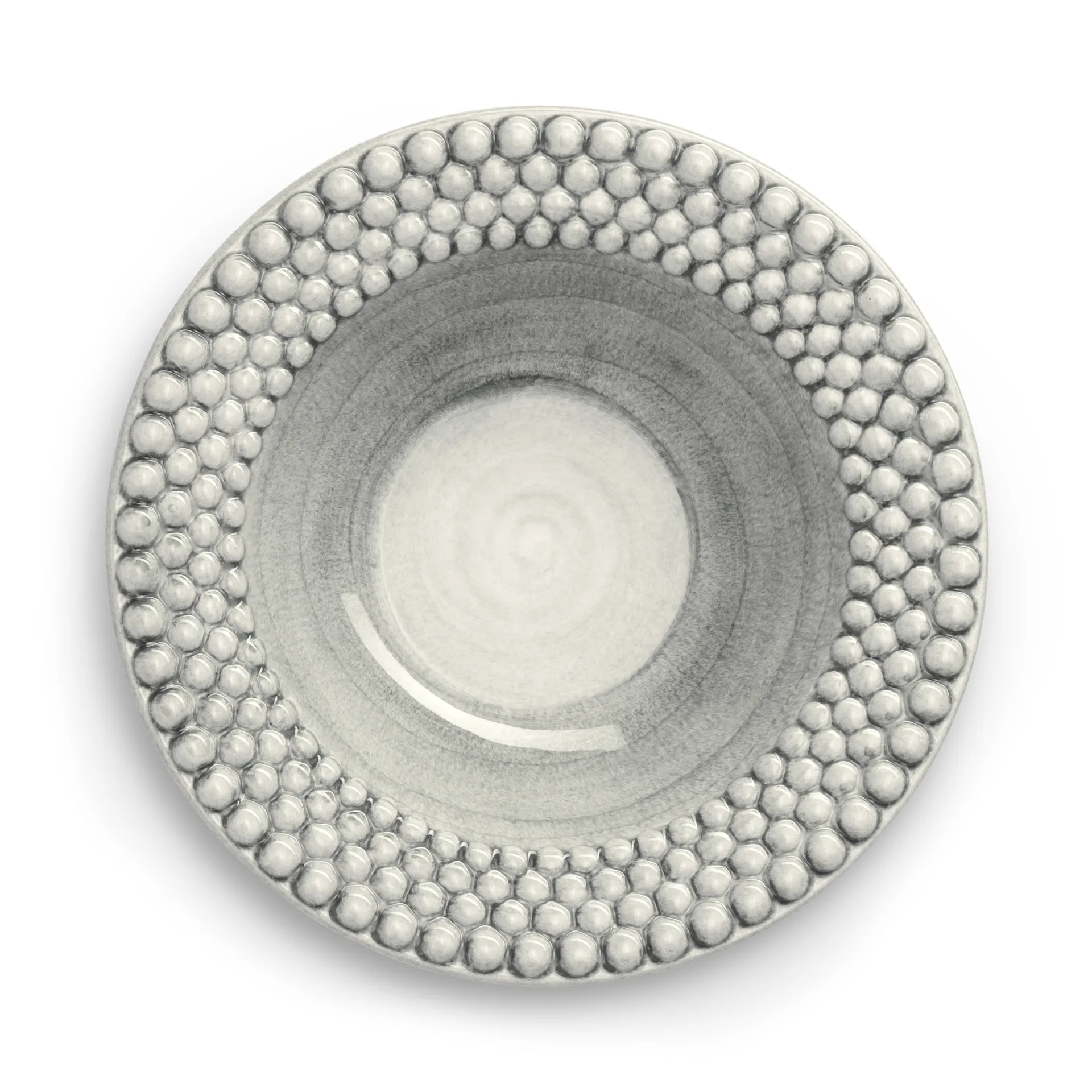 Assiette creuse Bubbles 25 cm, Gris Mateus